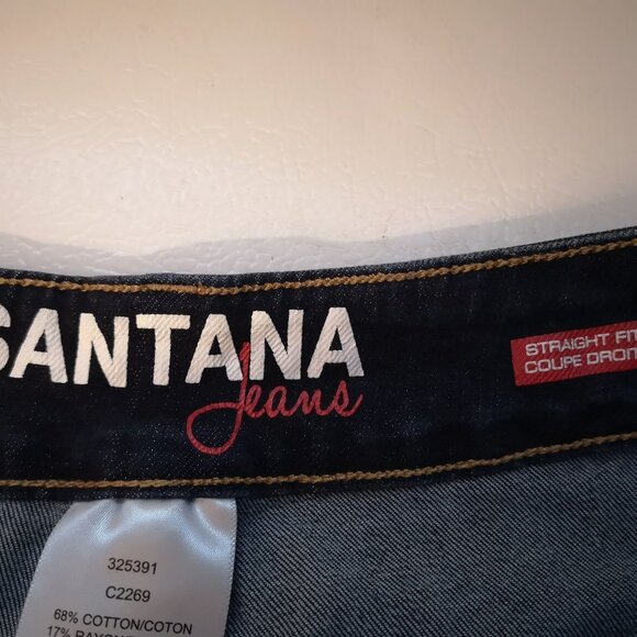 Santana Straight Fit Ladies Medium Wash Jean Capris - Picture 3 of 10